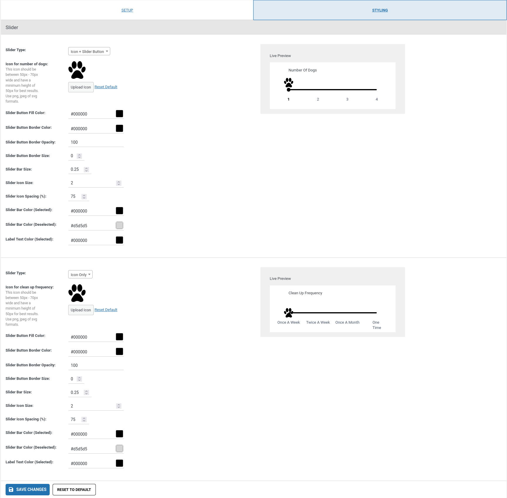 Styling App Store Documentation Styling App Store Documentation